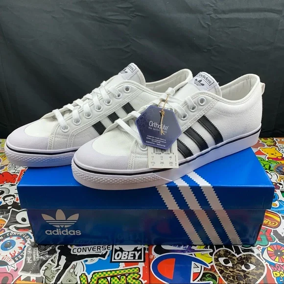 adidas Shoes Adidas Nizza Classic Ortholite Mens Various Sizes